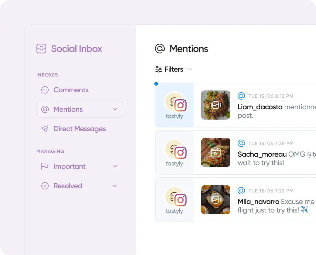 Retrieve your brand mentions on Iconosquare