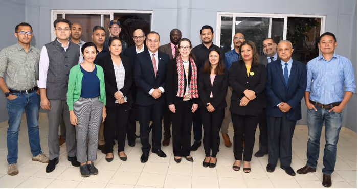 Deputy Assistant Secretary Kelly Kiderling meets Officials from American Chamber of Commerce in Nepal