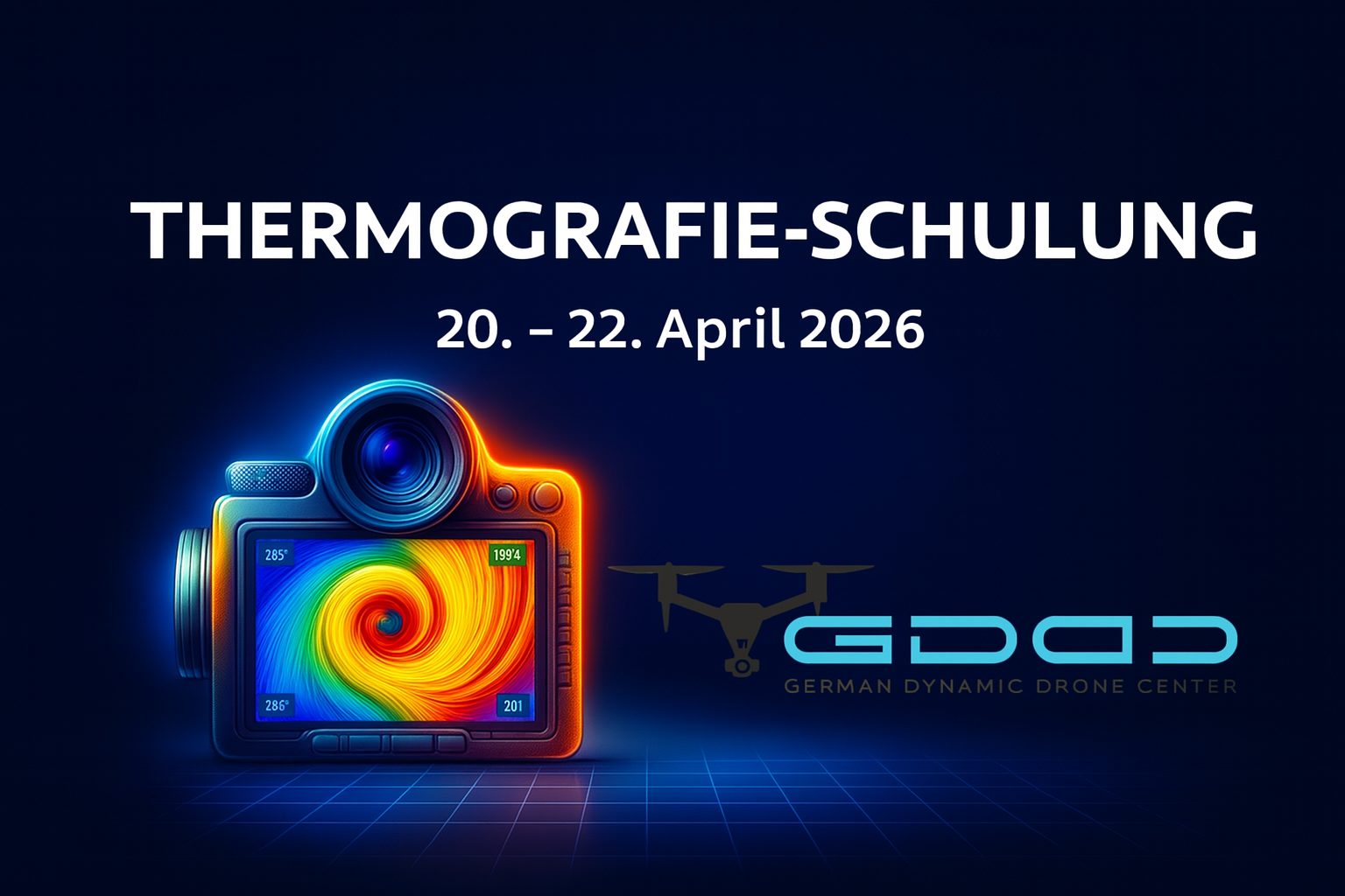 Angewandte Thermografie Level 1 für Fernpiloten mit Zertifikat