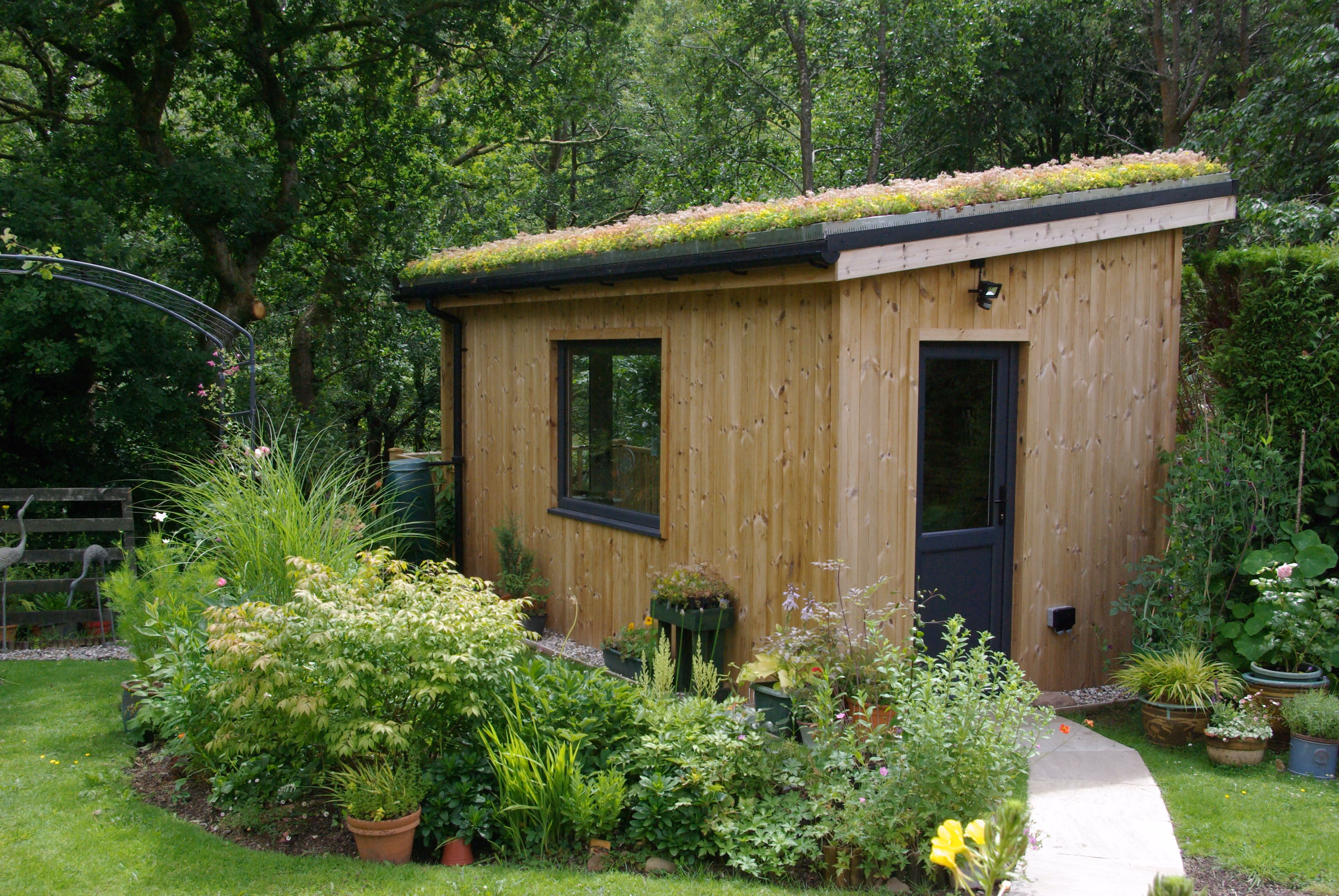 5 Reasons to Add a GrufeKit Green Roof to Your Garden Office