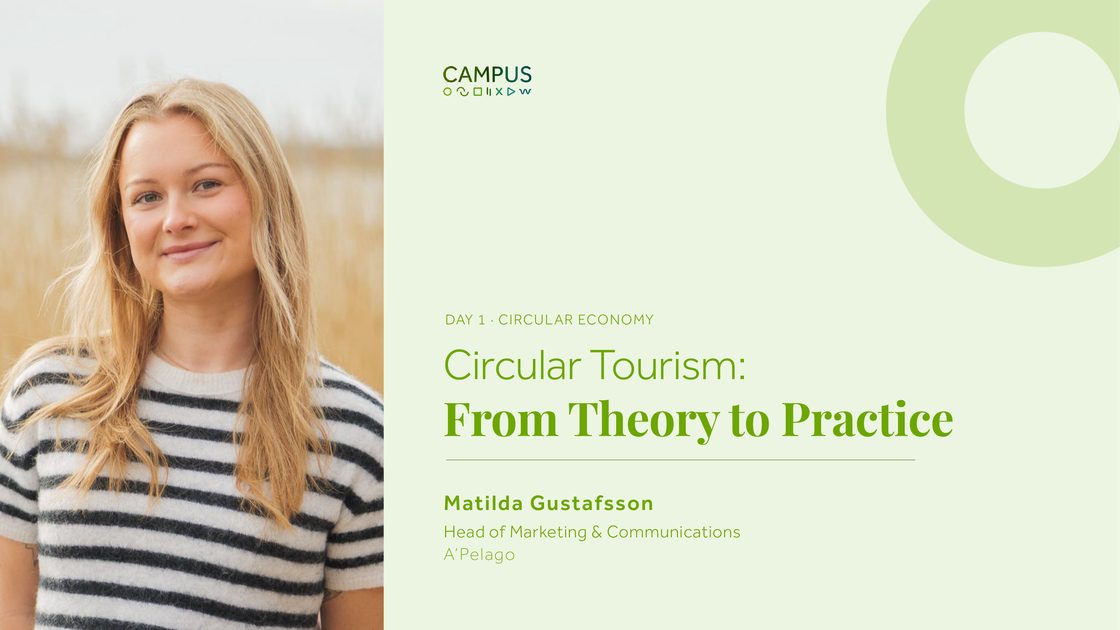 Circular Tourism: From Theory to Practice