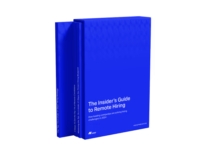 Near's Remote hiring Guide Cover