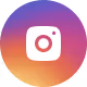 the instagram logo in a circle