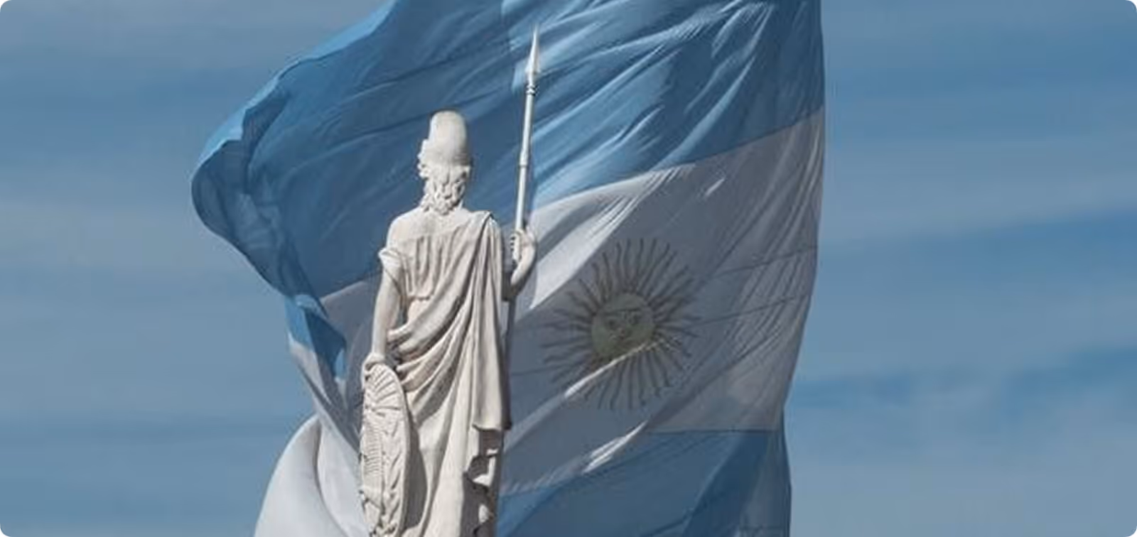 Wide-angle view of the Obelisco and 9 de Julio Avenue in Buenos Aires, Argentina.