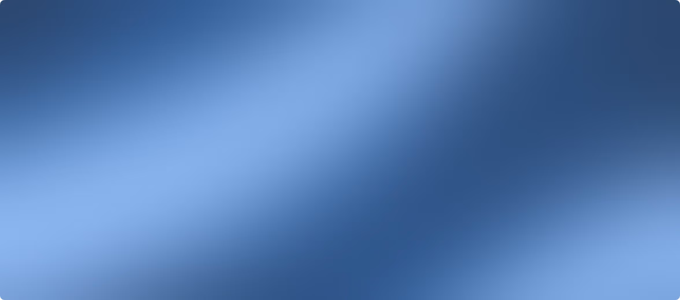 Modern smooth dark and light blue gradient background