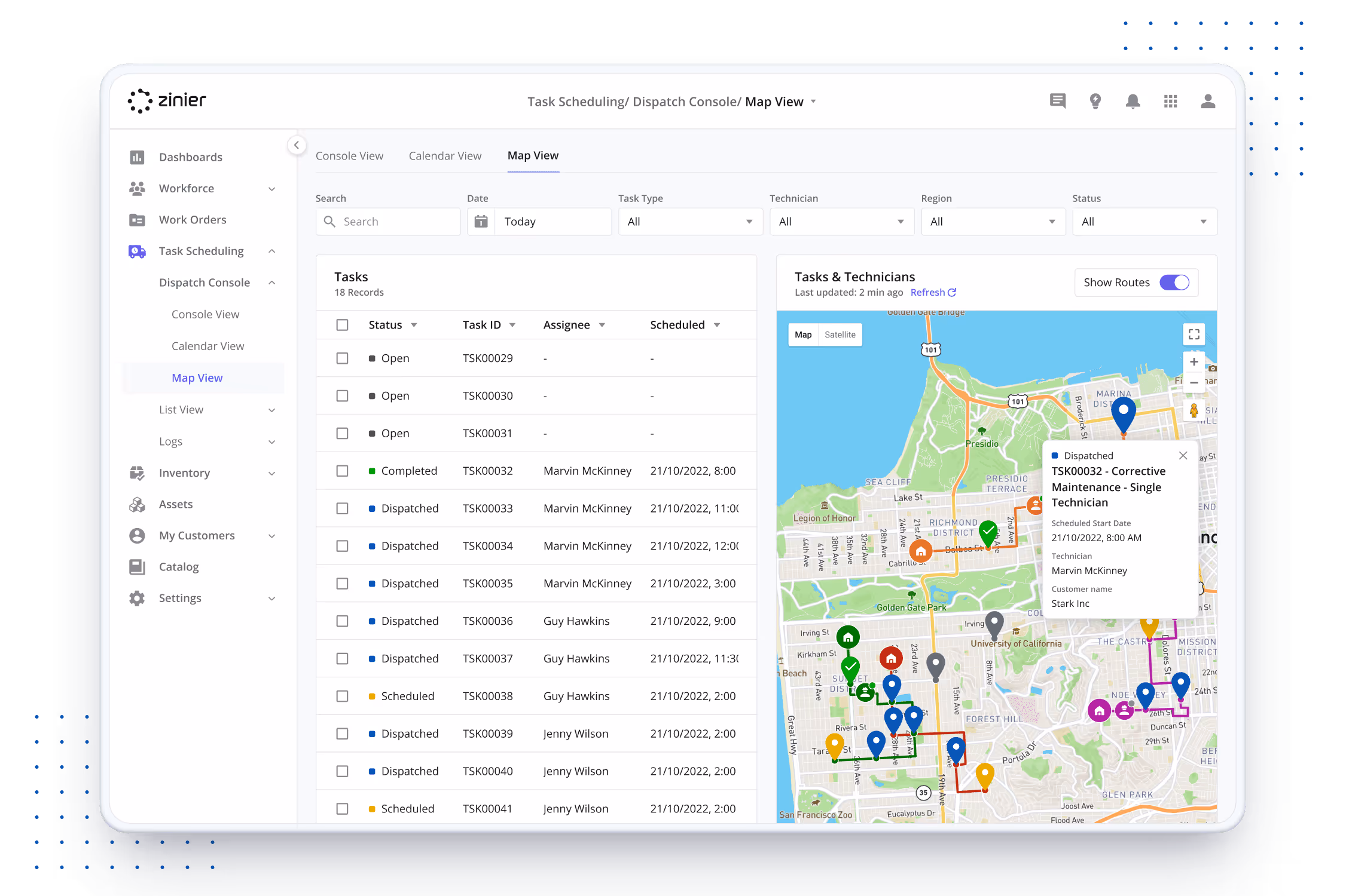 Map View Enhancements