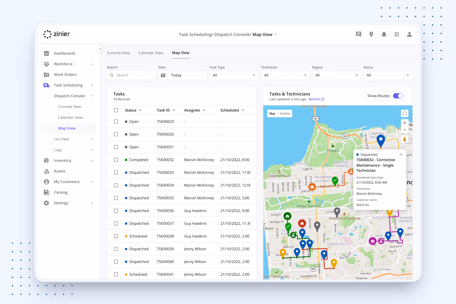 Map View Enhancements