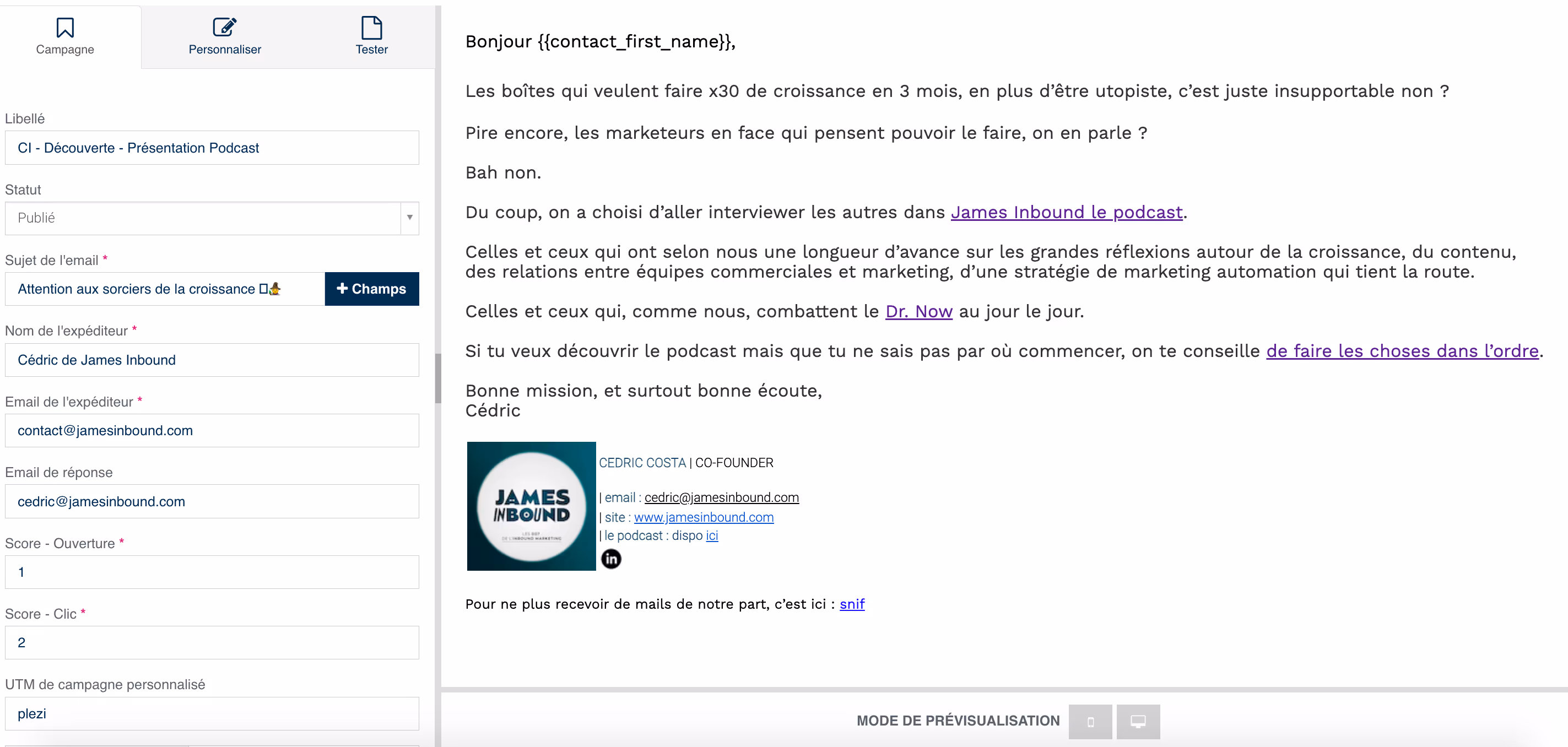 stratégie de lead nurturing exemple