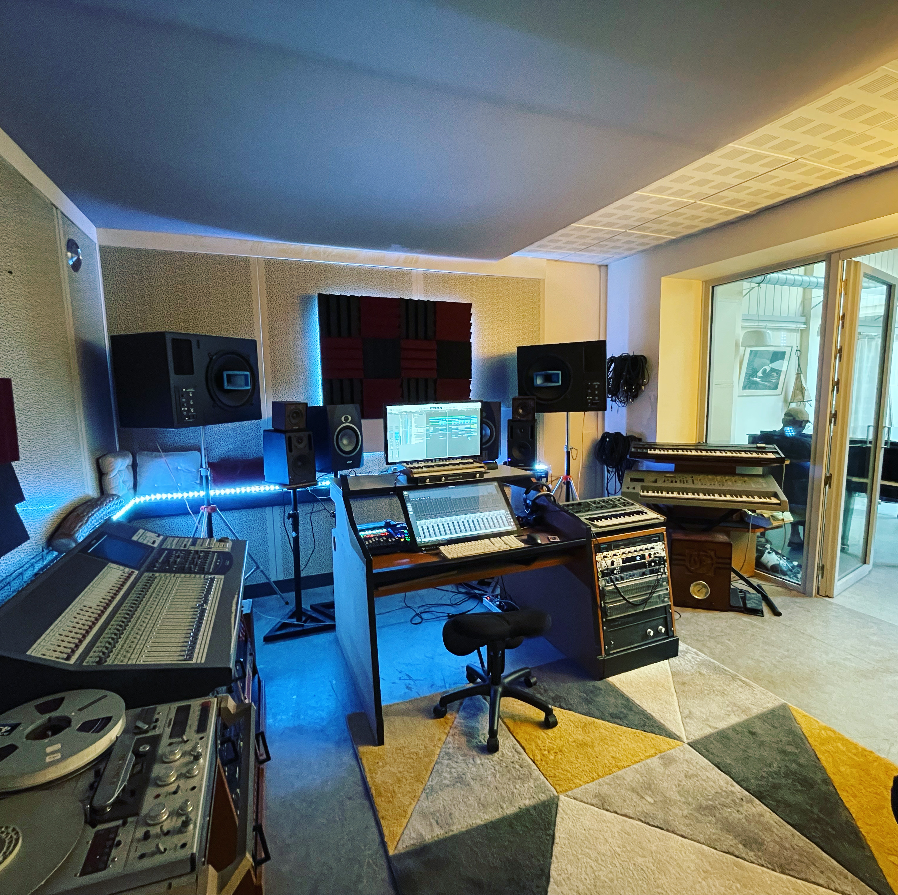 Cabine voix — prise chant