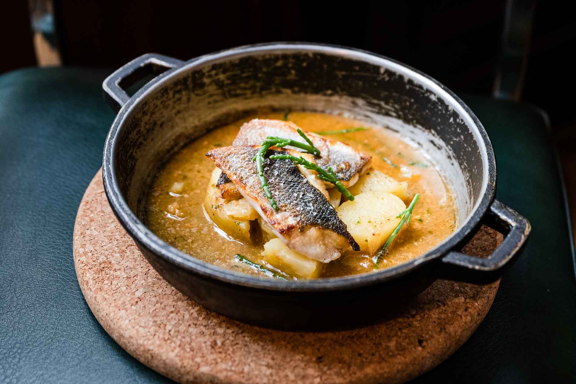 Suquet de Lubina al estilo Antúnez