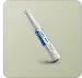 Wegovy FlexTouch injection pen with 1.7 mg dosage displayed on a light green gradient background.