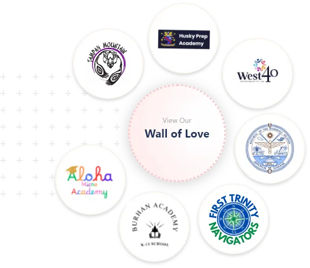 Wall of Love Collage for K12 School