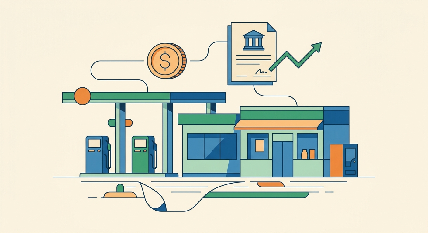 Commercial real estate loans for gas stations and convenience stores