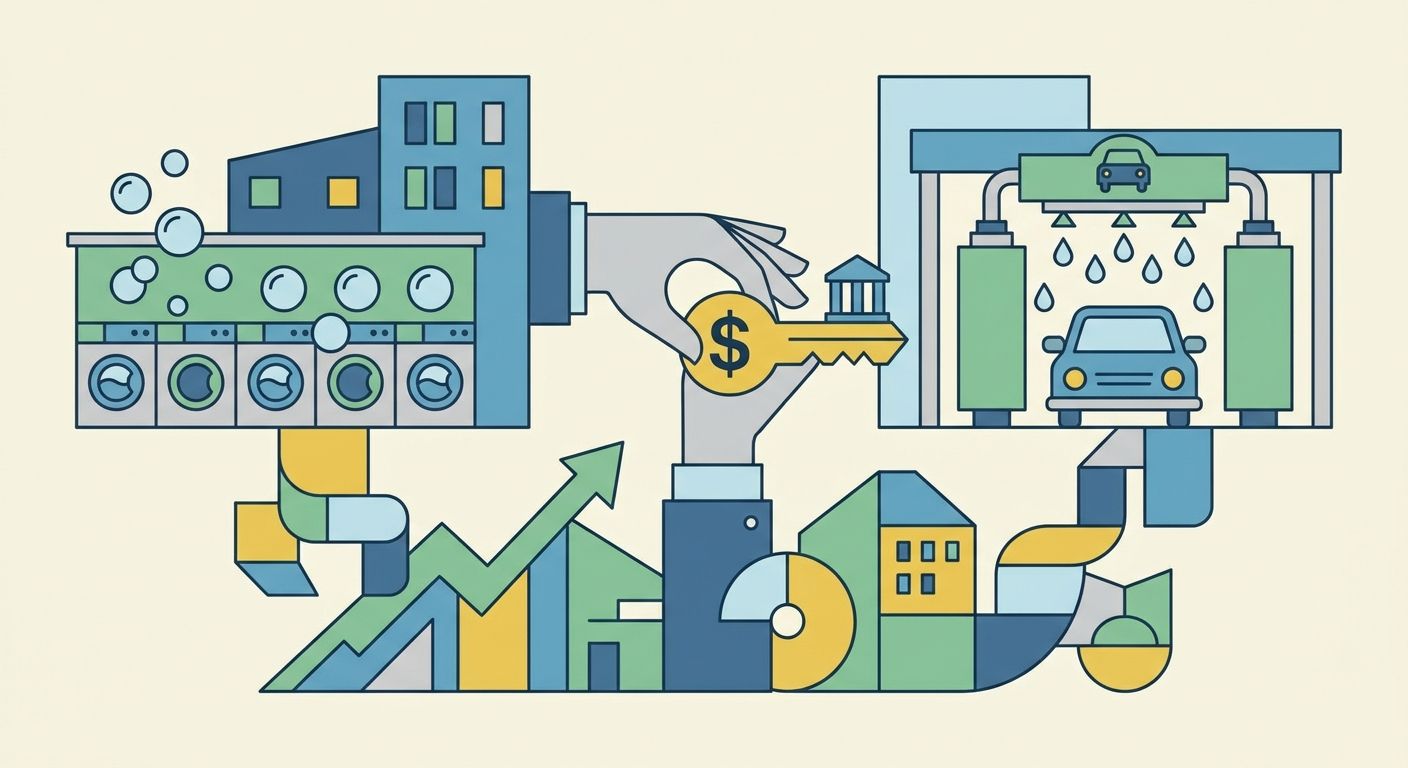Commercial real estate loans for laundromats and car washes