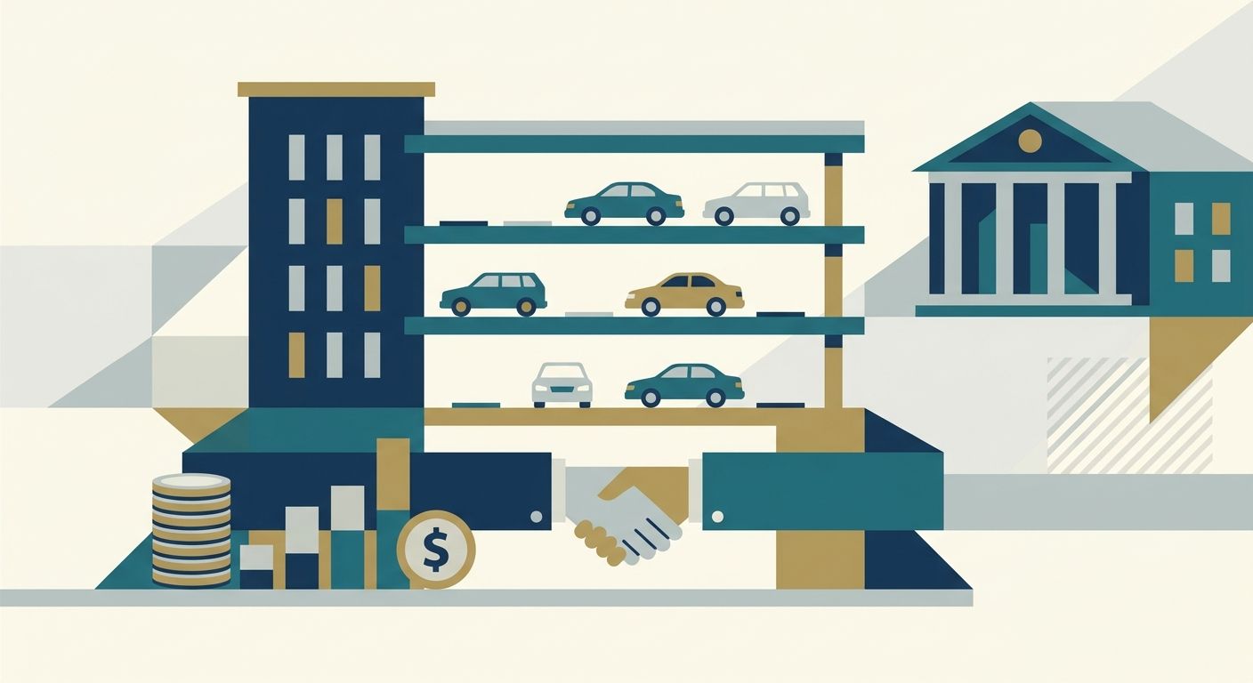Commercial real estate loans for parking garages