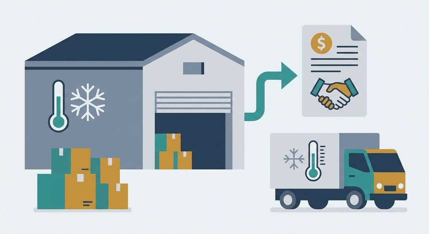 Commercial real estate loans for cold storage warehouses