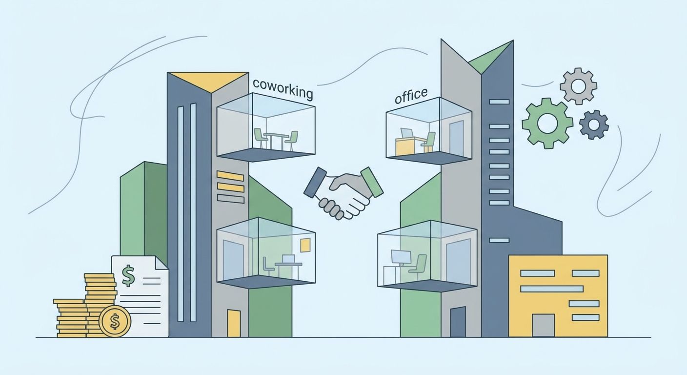 Commercial real estate loans for coworking and office space