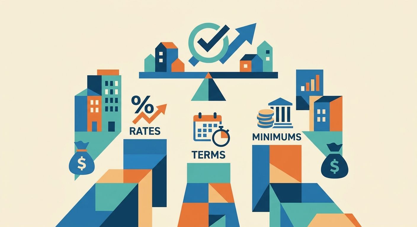 Best DSCR lenders: how rates, terms, and minimums compare