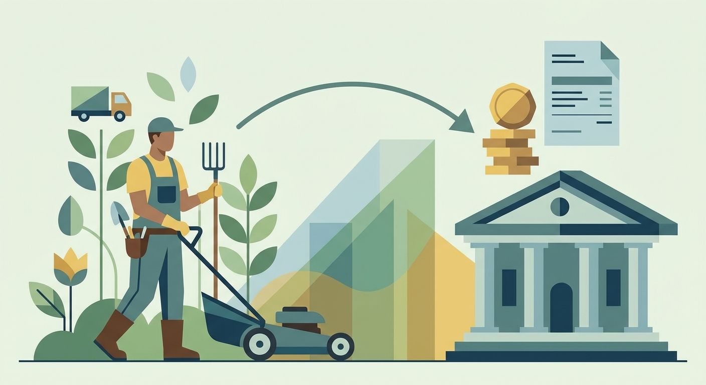 Bank statement loans for landscapers and lawn care owners