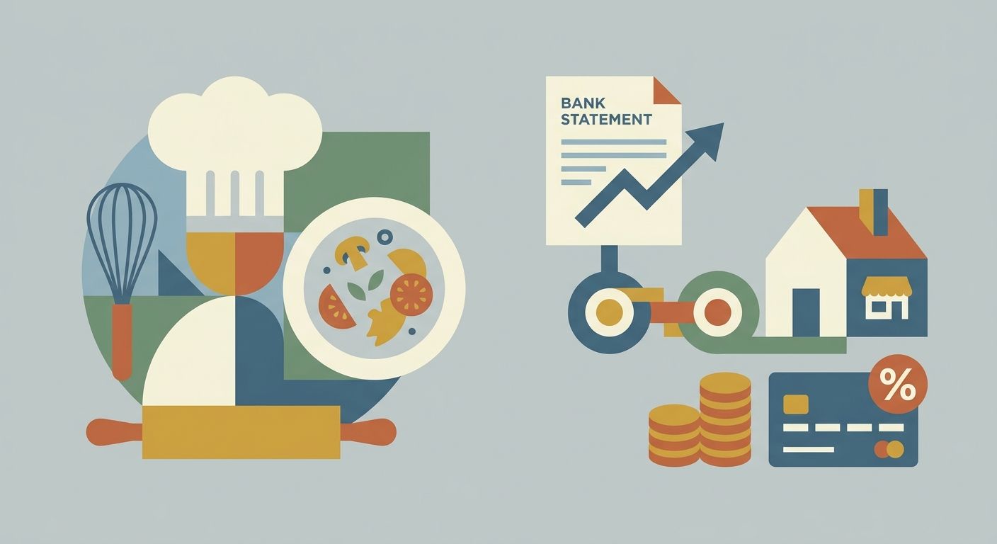Bank statement loans for personal chefs and caterers