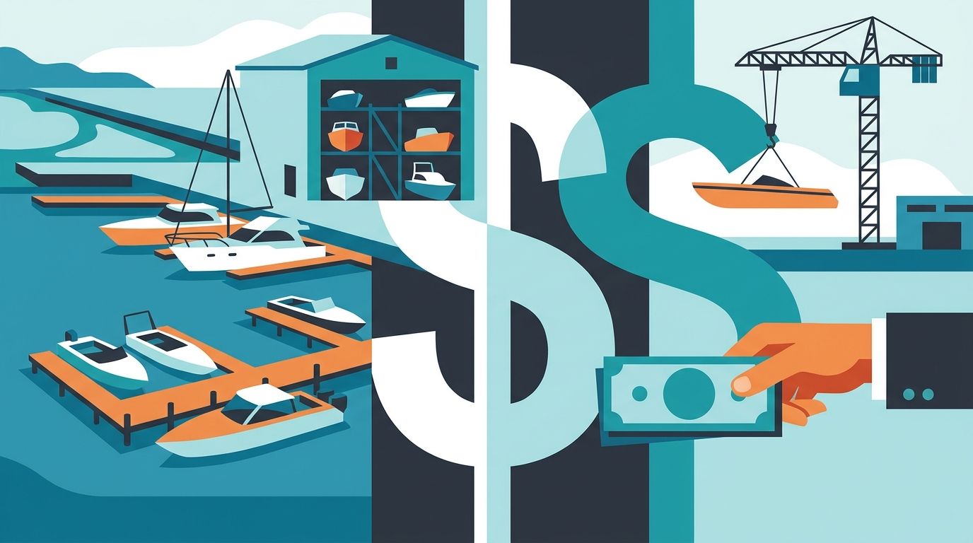 Commercial real estate loans for marinas and boat storage
