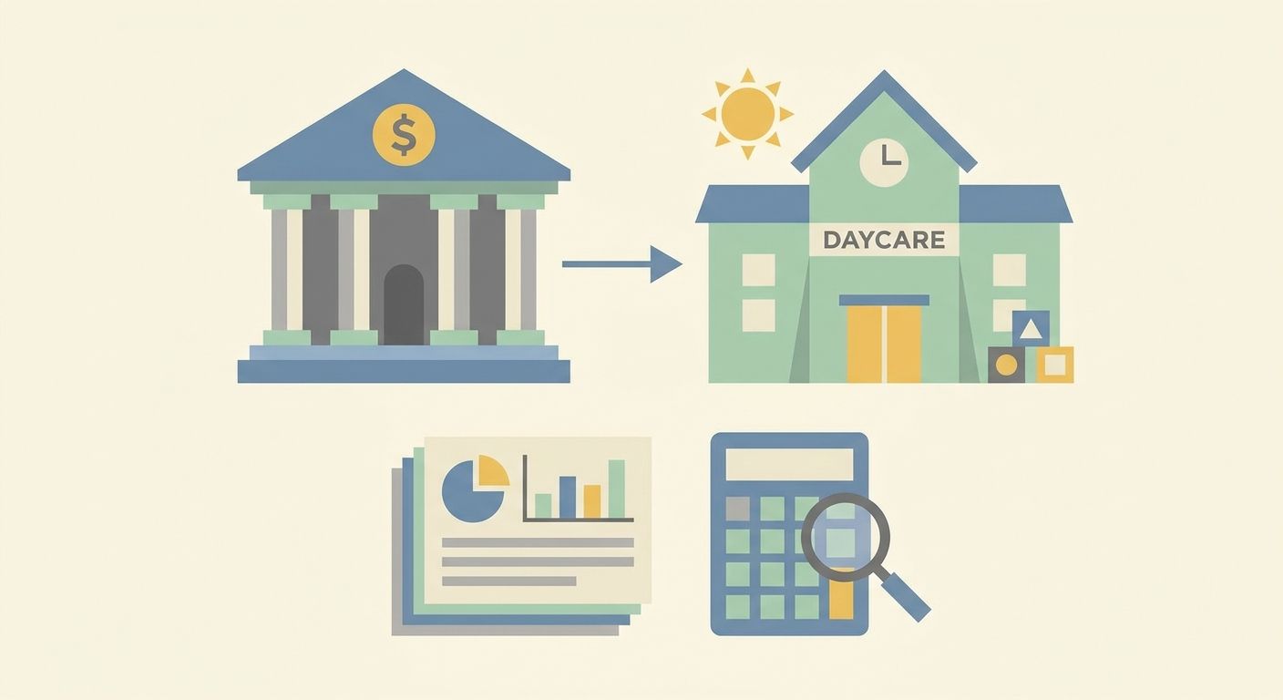 Bank statement loans for daycare and preschool owners
