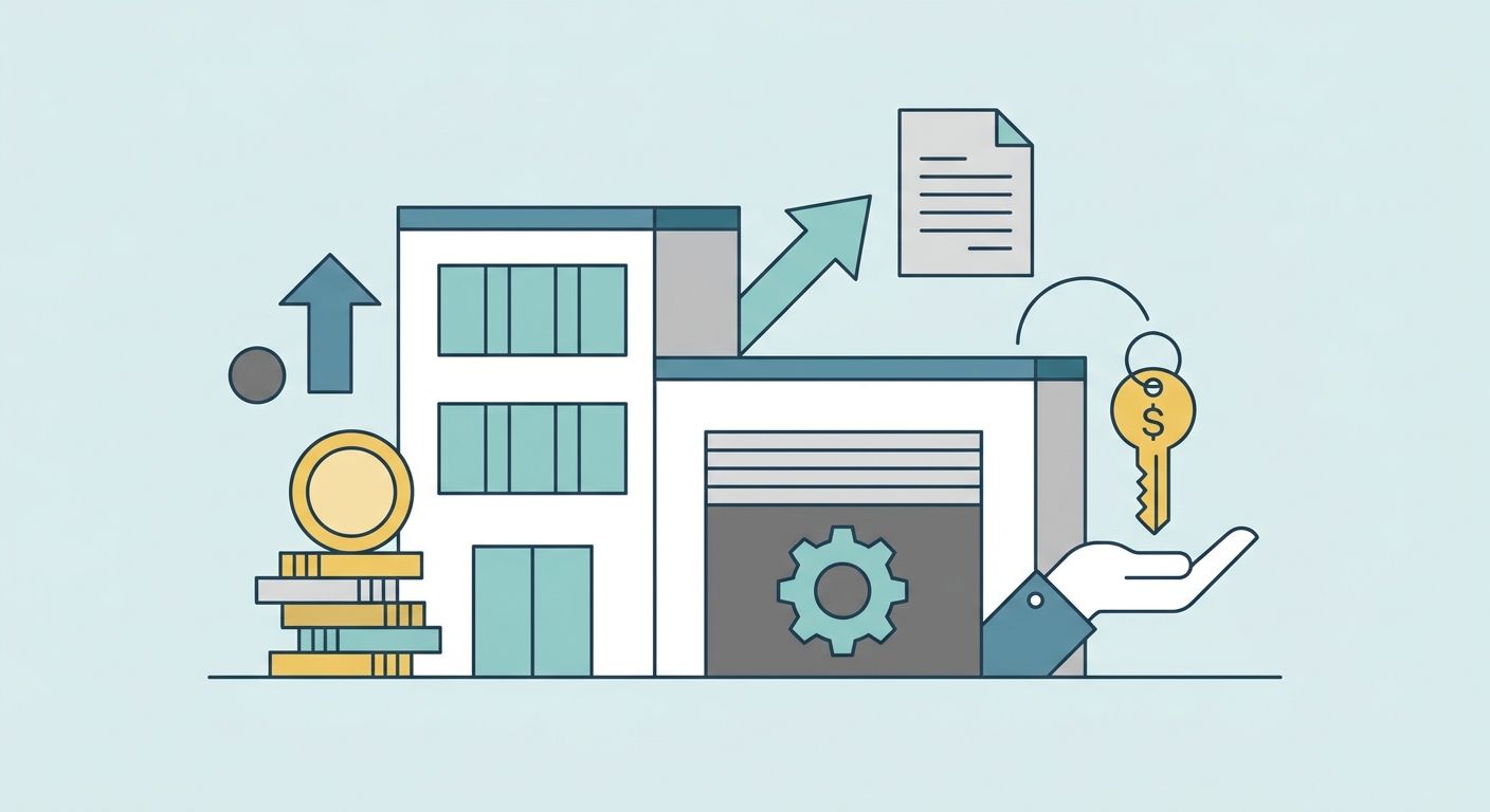 Commercial real estate loans for light industrial flex space