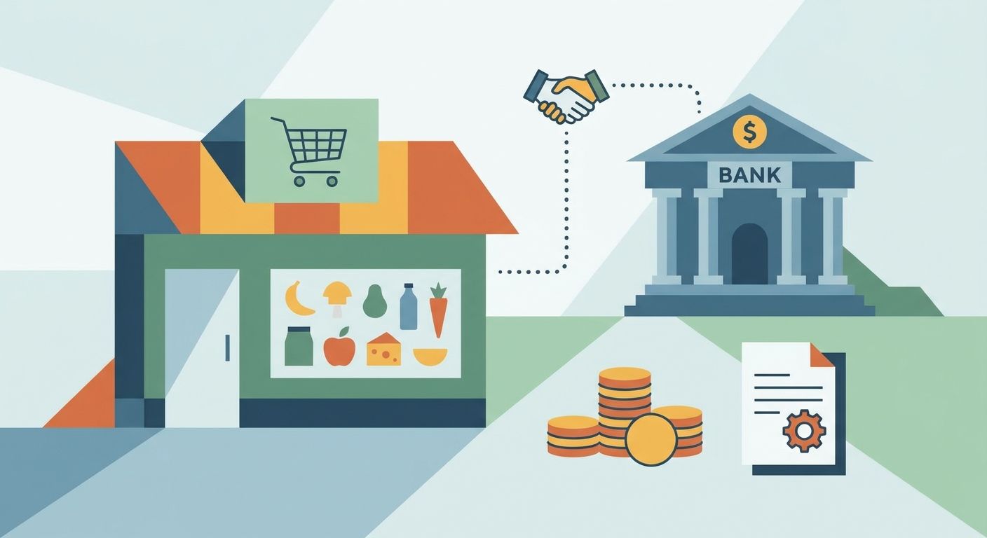 Commercial real estate loans for grocery and specialty stores