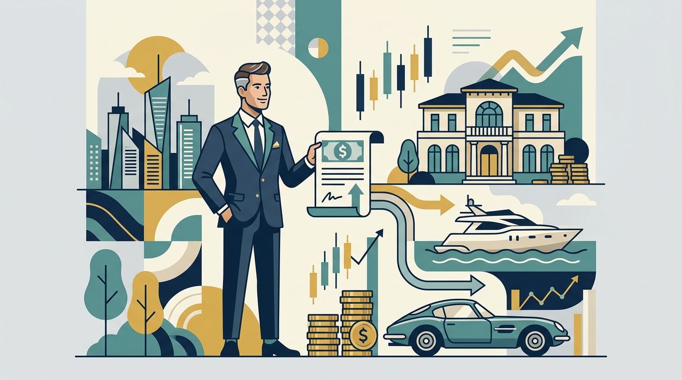 Asset utilization loans for high-net-worth borrowers