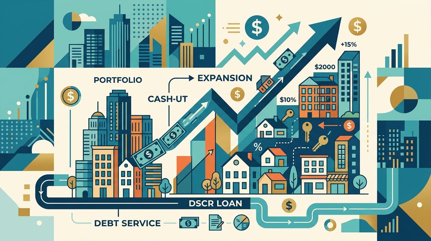 Cash-out refinance DSCR loans for portfolio expansion