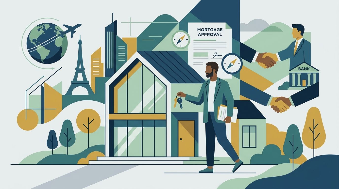 Foreign national mortgage loans for relocating professionals