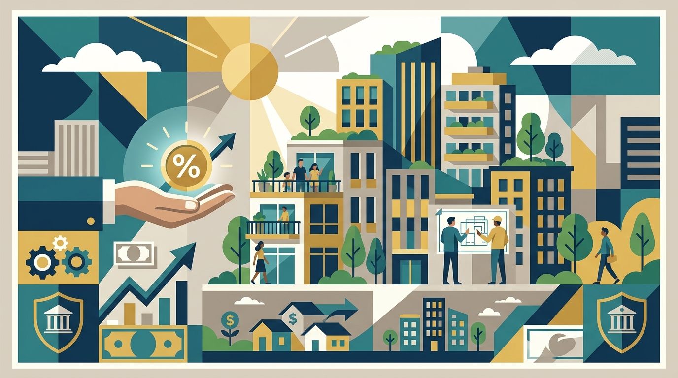 Loans for mixed-income multifamily housing developers