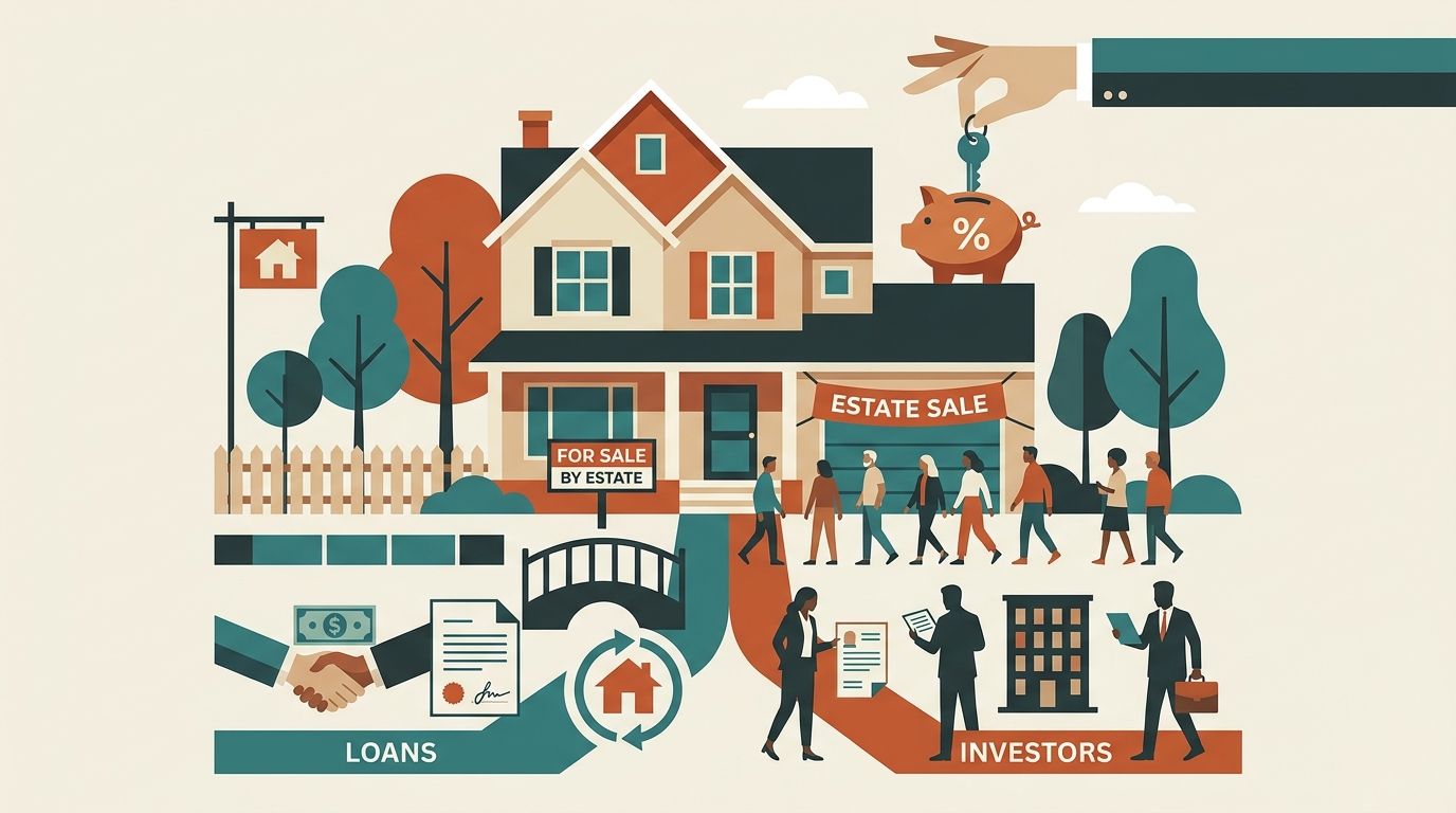 Rental property loans for investors buying at estate sales