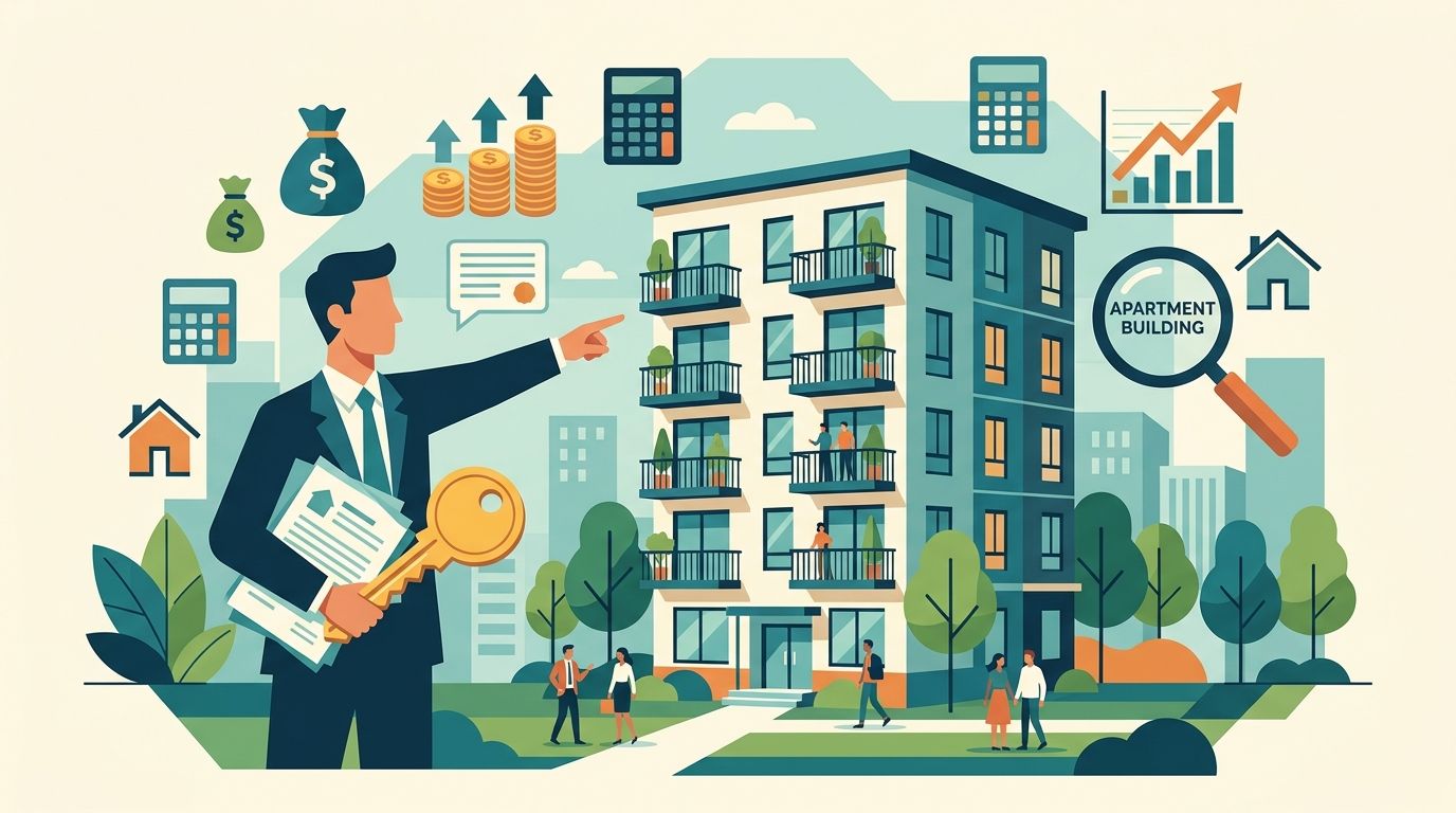 Loans for 5 to 8 unit apartment building investors
