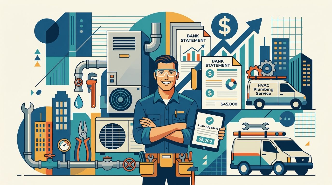 Bank statement loans for HVAC and plumbing business owners
