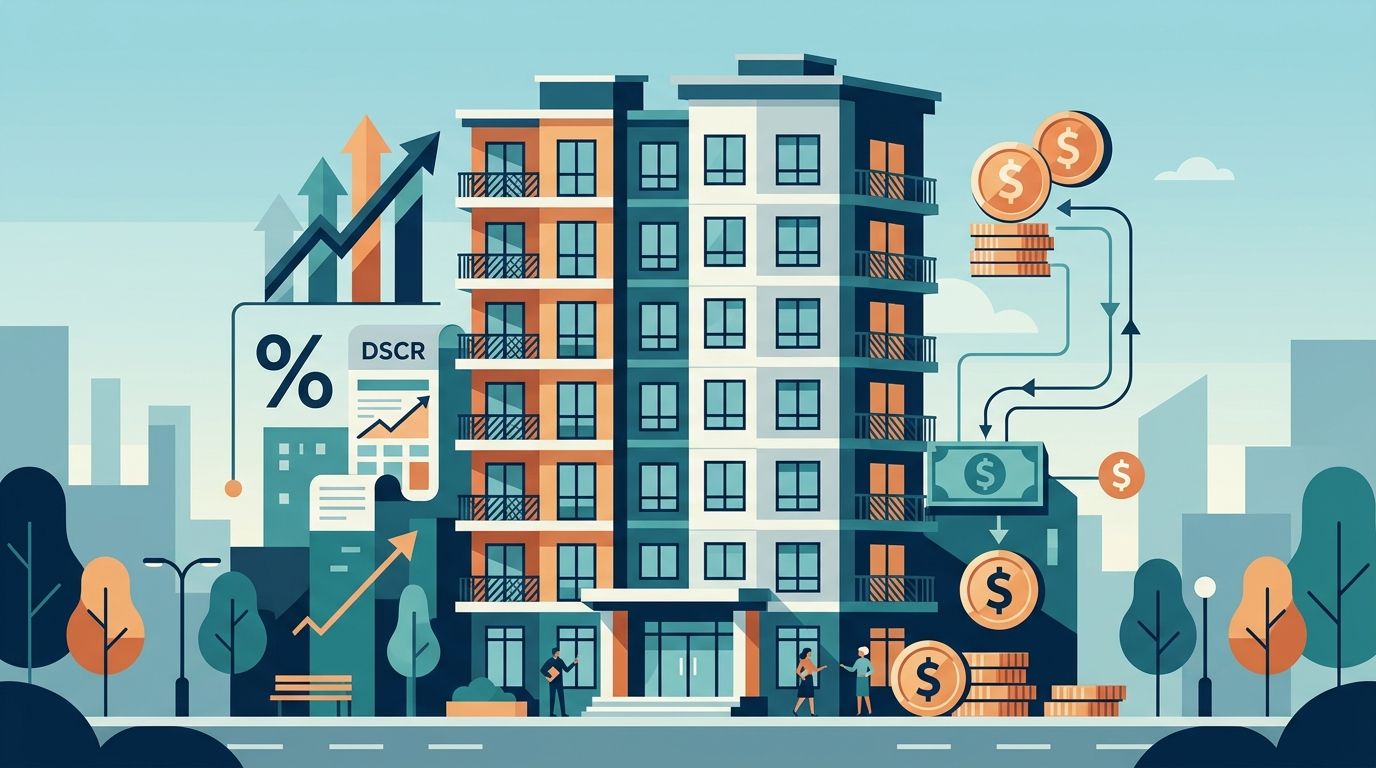 DSCR loans for 9 to 20 unit apartment buildings
