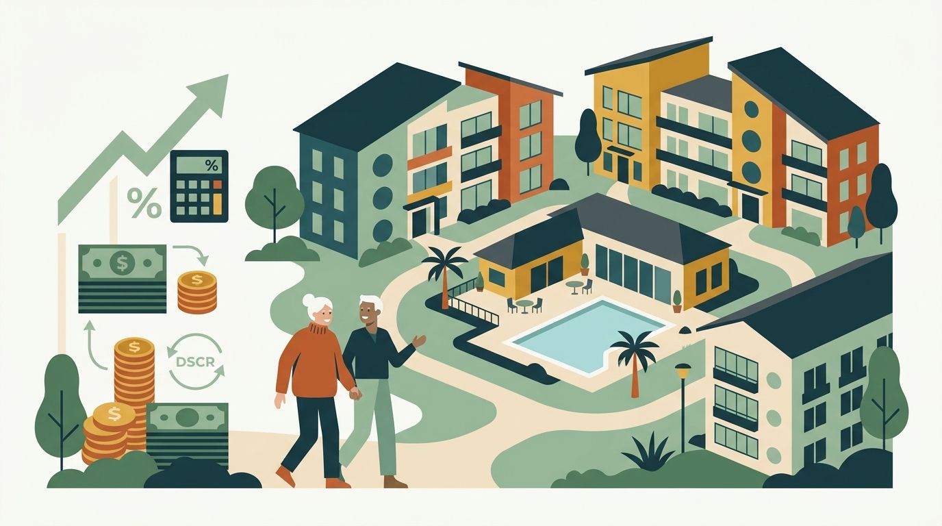 DSCR loans for age-restricted 55-plus rental communities