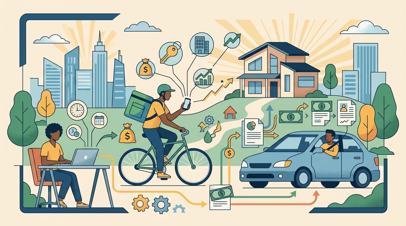 Best non-QM lenders for gig economy and app-based workers