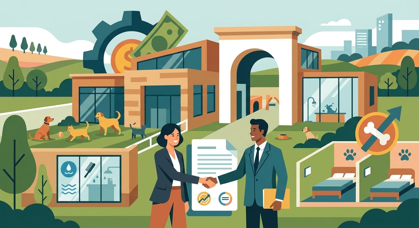 Commercial real estate loans for pet resort and boarding facilities