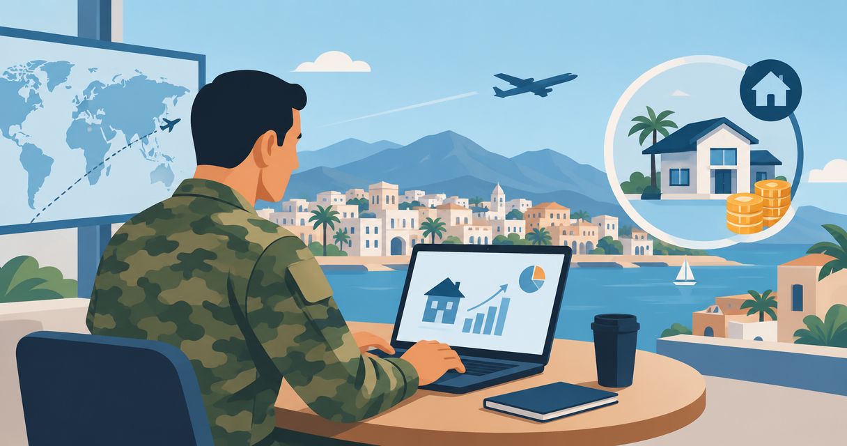 Investment property loans for government contractors stationed overseas