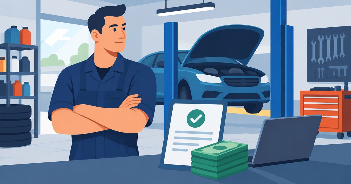 No doc business loans for auto repair shop owners