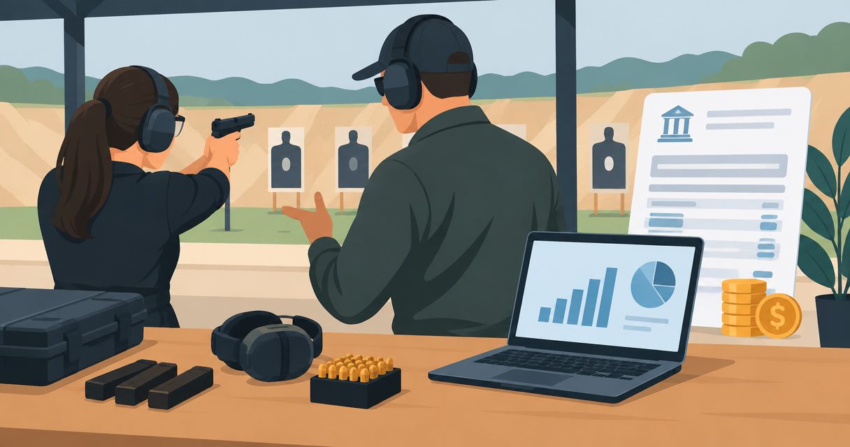 Bank statement loans for firearms instructors and shooting range owners