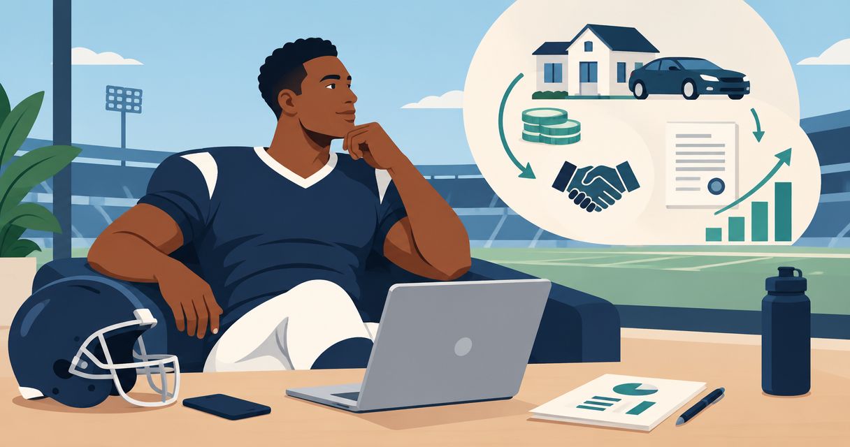Asset based lending for professional athletes with contract-based income