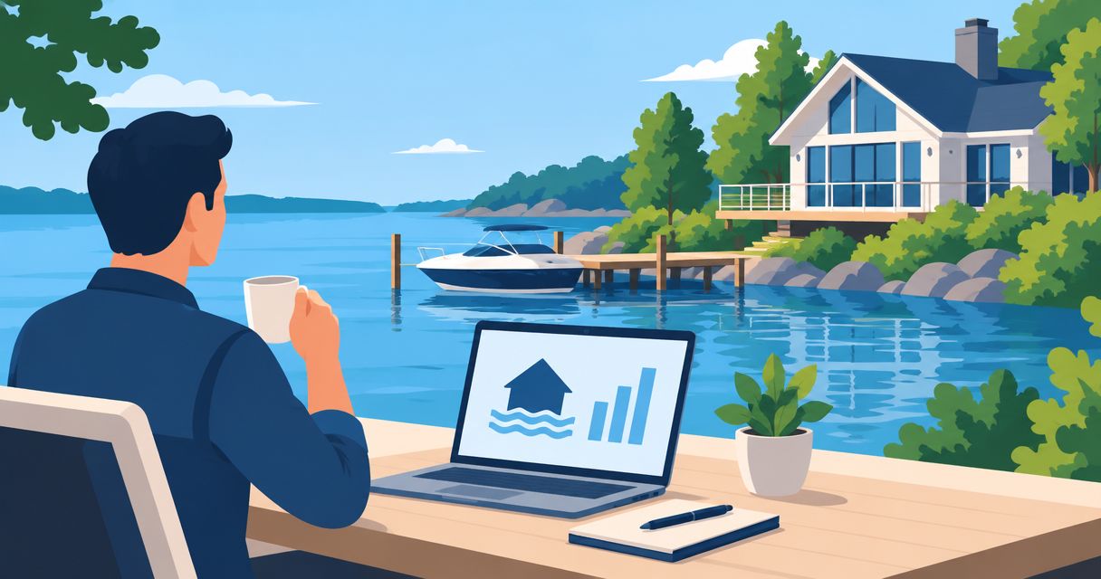 Best DSCR loan lenders for waterfront and lakefront properties