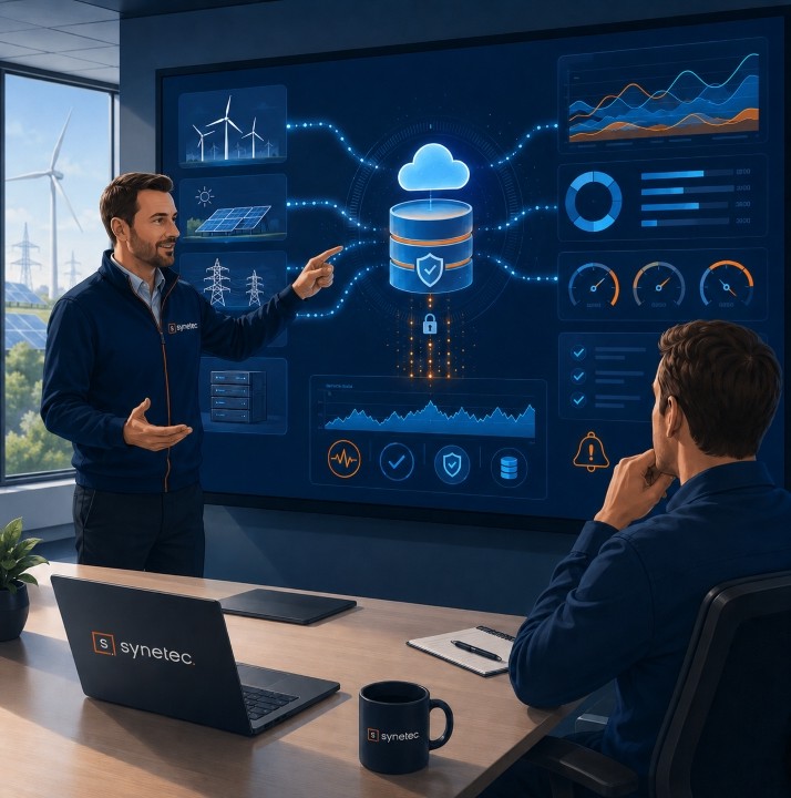 Flood gates opening to show Energy Data Connect is a data collection and connection system