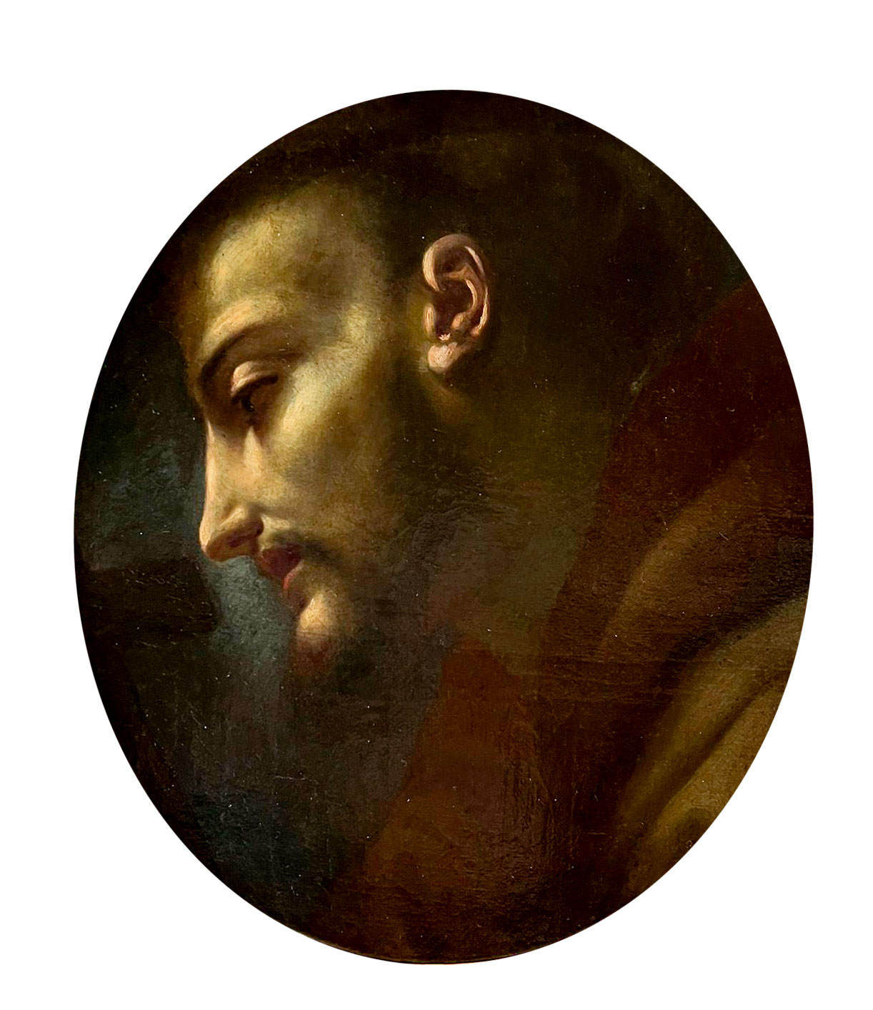 Cesare Dandini, Volto di san Francesco d’Assisi, collezione privata‍