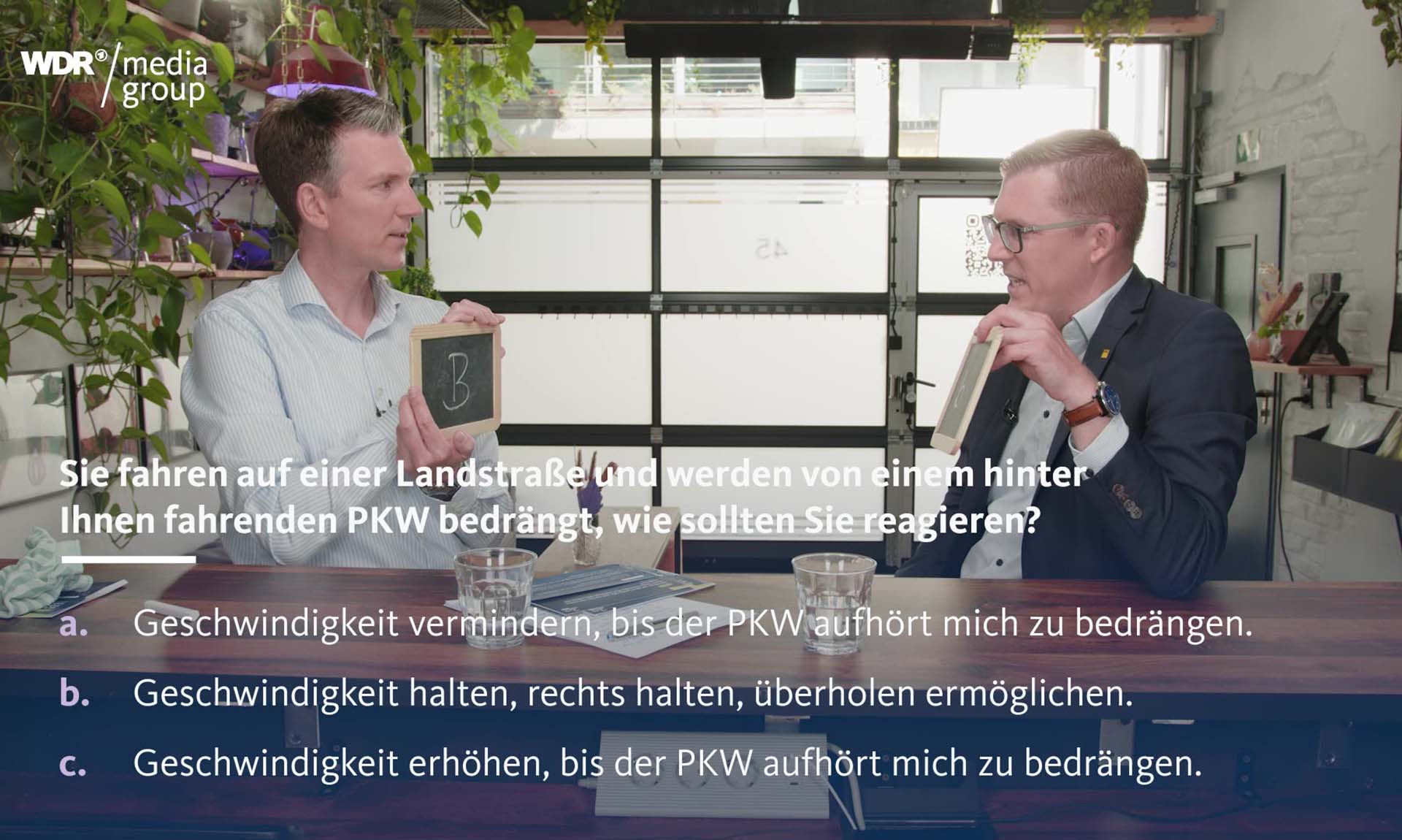 Social Media-Talkformat - WDR mediagroup