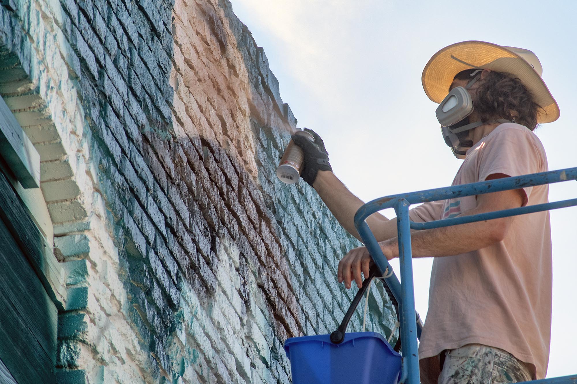 Mural from the Boom! Salina 2025 street art festival