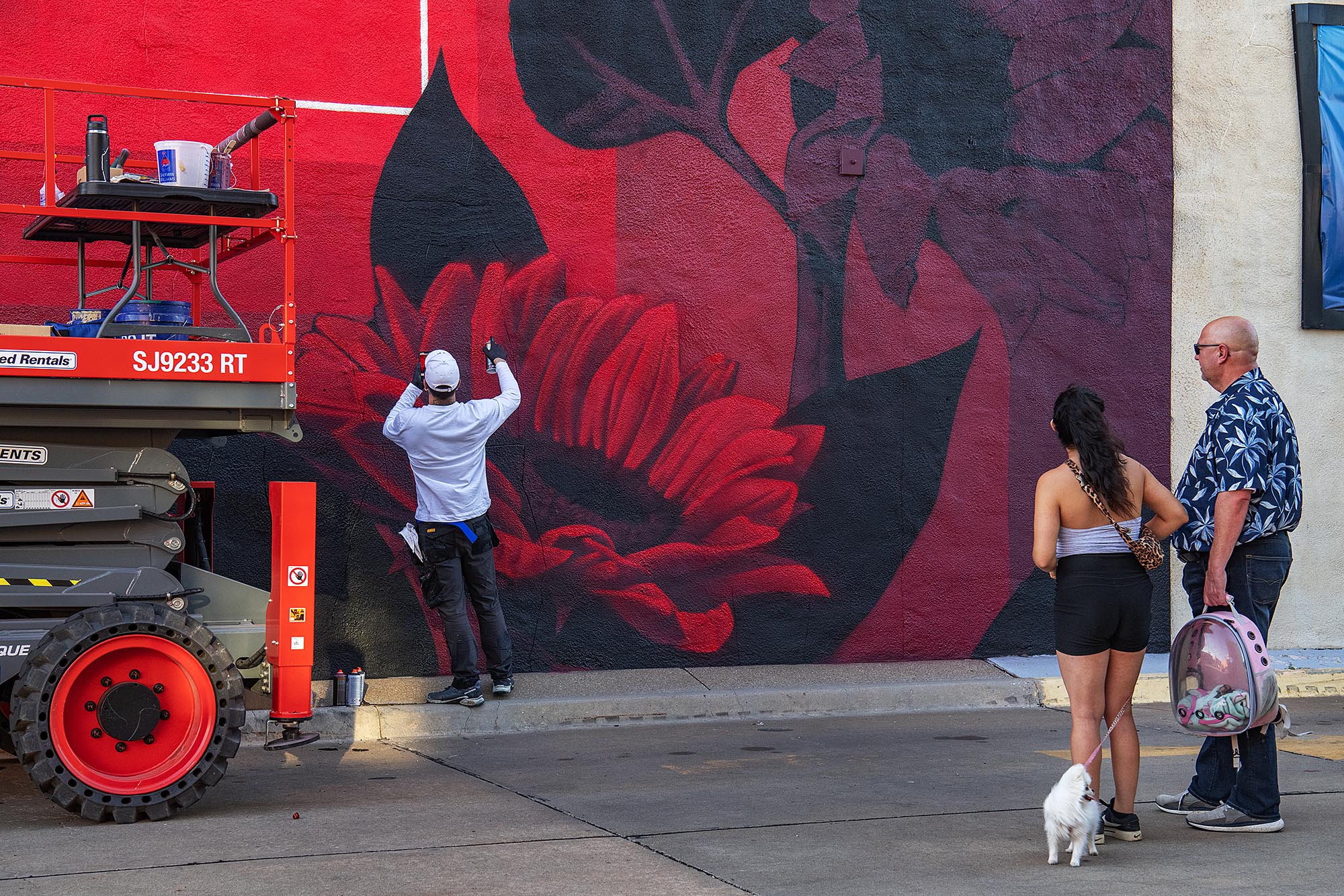 Mural from the Boom! Salina 2025 street art festival