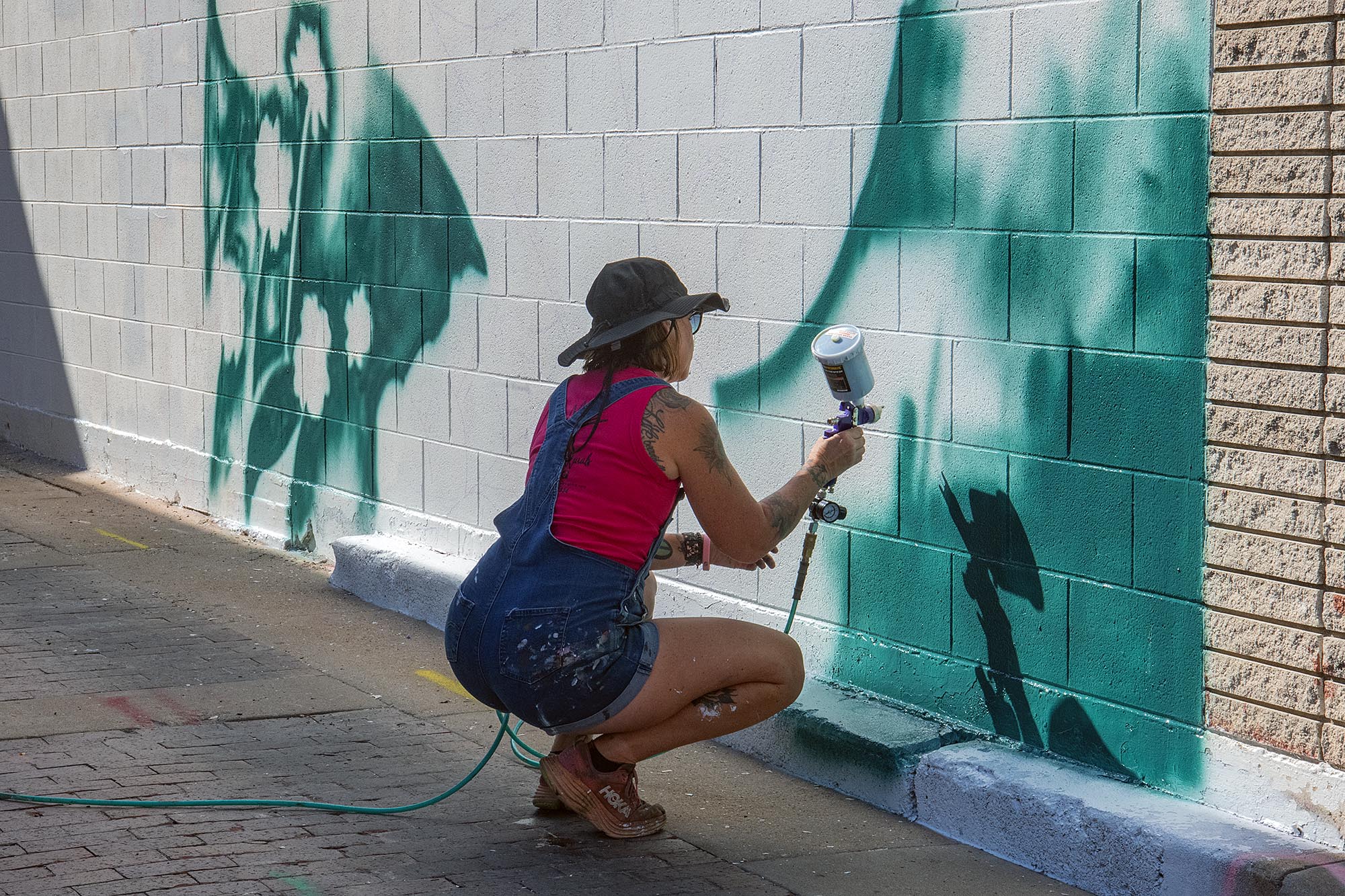 Mural from the Boom! Salina 2025 street art festival
